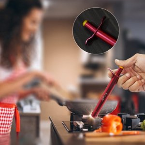 STAINLESS STEEL GAS LIGHTER FOR SAFE AND EASY IGNITION