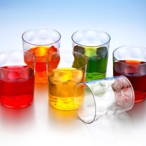 SET OF 6 UNBREAKABLE MULTIPURPOSE DRINKING GLASSES 300ML