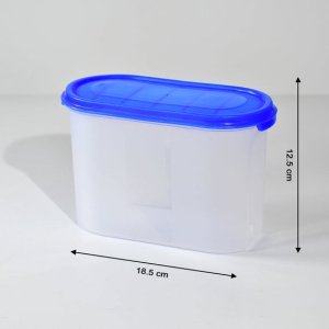 1200 ML PLASTIC STORAGE CONTAINERS WITH SECURE LIDS  MULTIPURPOSE & KITCHEN FRIENDLY