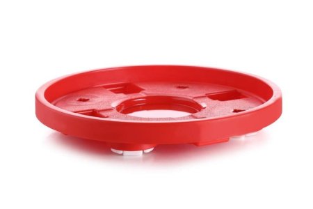 PORTABLE GAS CYLINDER TROLLEY STAND WITH SMOOTHROLLING WHEELS