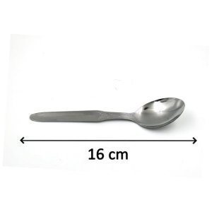 Set of 12 stainless steel medium dinner table spoons