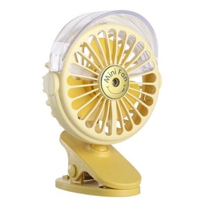 Portable Desk Fan with Compact Spray Bottle Cool Anywhere