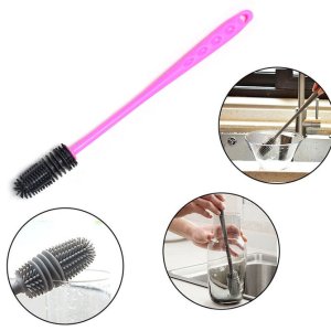 EXTENDED BOTTLE CLEANING BRUSH FOR THOROUGHLY CLEANING