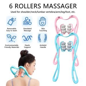 Portable Neck and Shoulder Massager for Men and Women Provides Back and Waist Relief 1 Piece