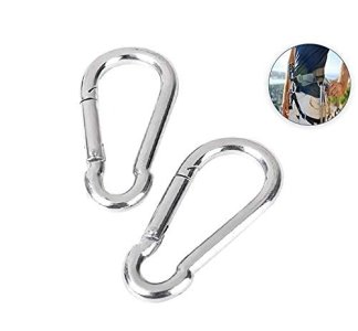 DURABLE 304 STAINLESS STEEL KEYCHAIN WITH SWING CONNECTOR