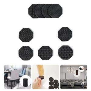 PACK OF 9 SELFADHESIVE SQUARE FELT PADS  BALANCE AND NOISE INSULATION PADS