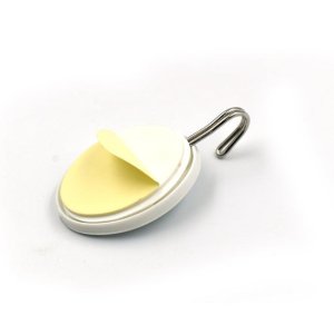 SET OF 2 ADHESIVE HOOKS FOR VERSATILE USE IN HOMES AND OFFICES