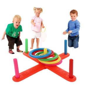 13Piece Ring Toss Game: A Beloved Choice for Children's Entertainment at Home Schools and More