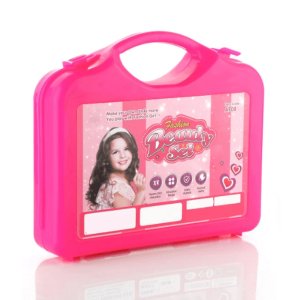 Barbie Princess Foldable Suitcase Beauty Makeup Set for Girls
