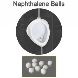 NAPHTHALENE BALLS FOR CLOTHES PANTRY BATHROOM TOILET WARDROBE WASH BASIN URINAL COCKROACH REPELLENT