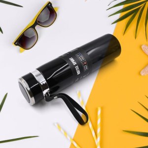 DUALLAYER STAINLESS STEEL WALL FLASK  INSULATED WATER BOTTLE WITH VACUUM TECHNOLOGY