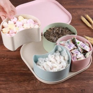 LARGE CAPACITY CANDY BOX WITH SPACE  SAVING COMPARTMENT DESIGN