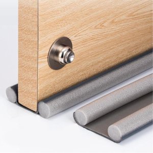 38 Inch Multipurpose Door Seal Draught Draft Guard Gap Sealer Bottom Sealing Strip for Insects Dust and Water Proof Guard for Energy Saving Noise Cancellation and Cooling Air