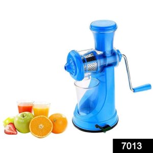 MULTICOLOUR MANUAL FRUIT AND VEGETABLE JUICER WITH STRAINER