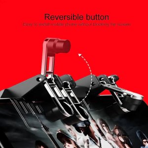 Versatile Mobile Gamepad Controller with Four Triggers for Enhanced Gameplay in All Survival Mobile Games