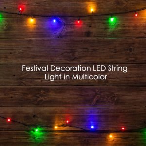 1.44 MM 3METER MULTICOLOR LED CHRISTMAS STRING LIGHTS FOR HOME DECORATION DIWALI AND WEDDINGS