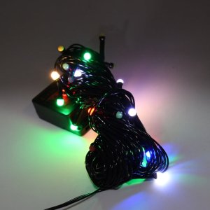 9METER INDOOR AND OUTDOOR LED CHRISTMAS LIGHTS FESTIVAL DECORATION WITH MULTICOLOR LIGHTING