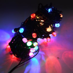 9MTR FLORAL DESIGN DECORATIVE LED STRING LIGHTS FOR DIWALI WEDDING AND CHRISTMAS  MULTICOLOR 1.4 MM