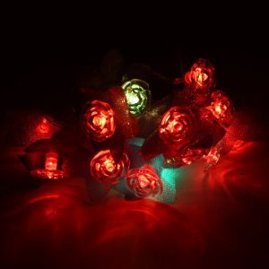 4METER FLOWER DESIGN INDOOR AND OUTDOOR FESTIVE LIGHTING MULTICOLOR 16 LIGHTS