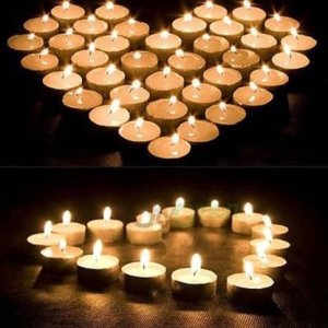 SET OF 24 WHITE LED TEA LIGHT CANDLES FOR FESTIVE DECOR  CELEBRATION ILLUMINATION FOR CHRISTMAS MARRIAGE DIWALI.