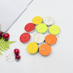 Long burning candles smokeless 10 pc christmas decor