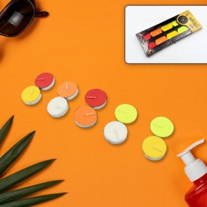 Long burning candles smokeless 10 pc christmas decor