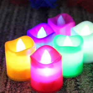 LED Tealight Candles 24PCS Battery Operated Festival Decor Party Wedding Birthday Gifts
