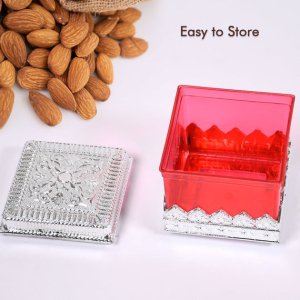 Ruby Dryfruit Storage Box attractive Container for Home & Kitchen