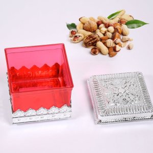 Ruby Dryfruit Storage Box attractive Container for Home & Kitchen