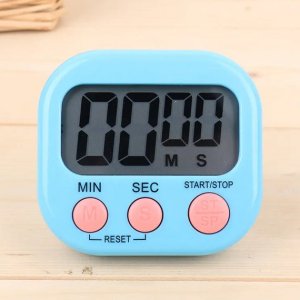 Digital kitchen timer clear big digits 0 to 99 min for cooking office clock