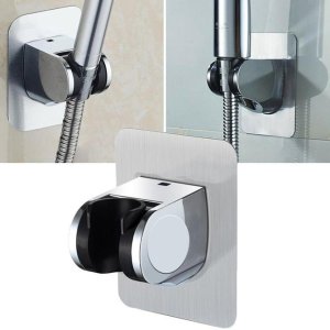 Adhesive shower head holder sturdy and convenient