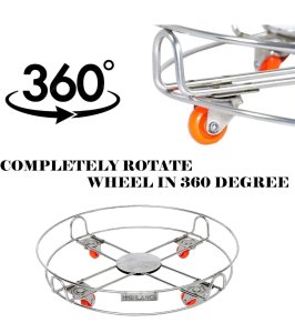 Gas Trolley (Stainless Steel)