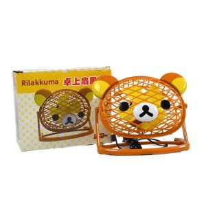 Adjustable teddy bear portable usb fan