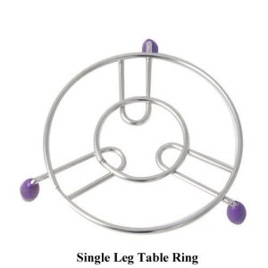 5mm Table Ring Single Leg Stand with Rubberized  Grip