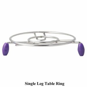 5mm Table Ring Single Leg Stand with Rubberized  Grip