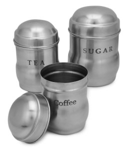 Maharaja Tea/ Sugar /Coffee Container -3pcs Set , Size- 7,8,9