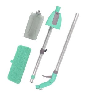 Healthy spray mop with removable washable cleaning pad