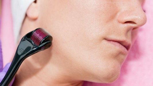 Derma roller anti ageing scar removal hair regrowth