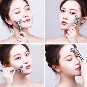 Facial roller 360 degree face lifting skin tightening