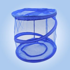 Mesh popup laundry hamper foldable portable dirty clothes basket