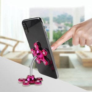 Rotatable phone holder multi function 360° suction cup stand