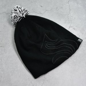 Winter woollen beanie cap with inner fur lining