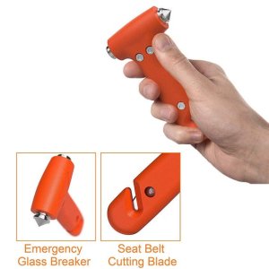 Car safety hammer emergency rescue tool seat belt cutter