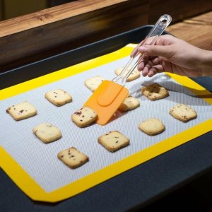 Silicone spatula for baking heat resistant kitchen utensil