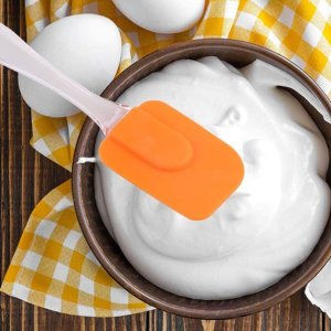 Silicone spatula for baking heat resistant kitchen utensil