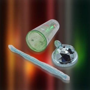 Unicorn kids water sipper bpa free leak proof led light