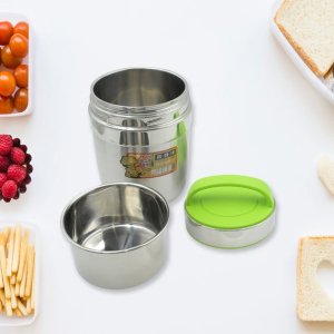 Leak proof thermos flask for hot food 1.8l stainless steel