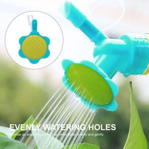 Bottle cap sprinkler 2-in-1 dual head watering spout
