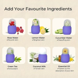 Beauty ice roller for face massager & eye reusable rollers