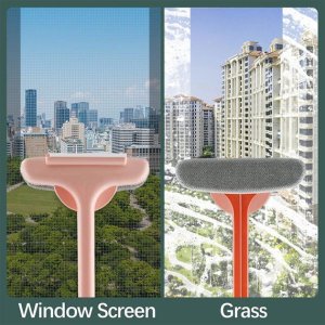 Multifunctional window cleaning brush 2 in 1 washing kit